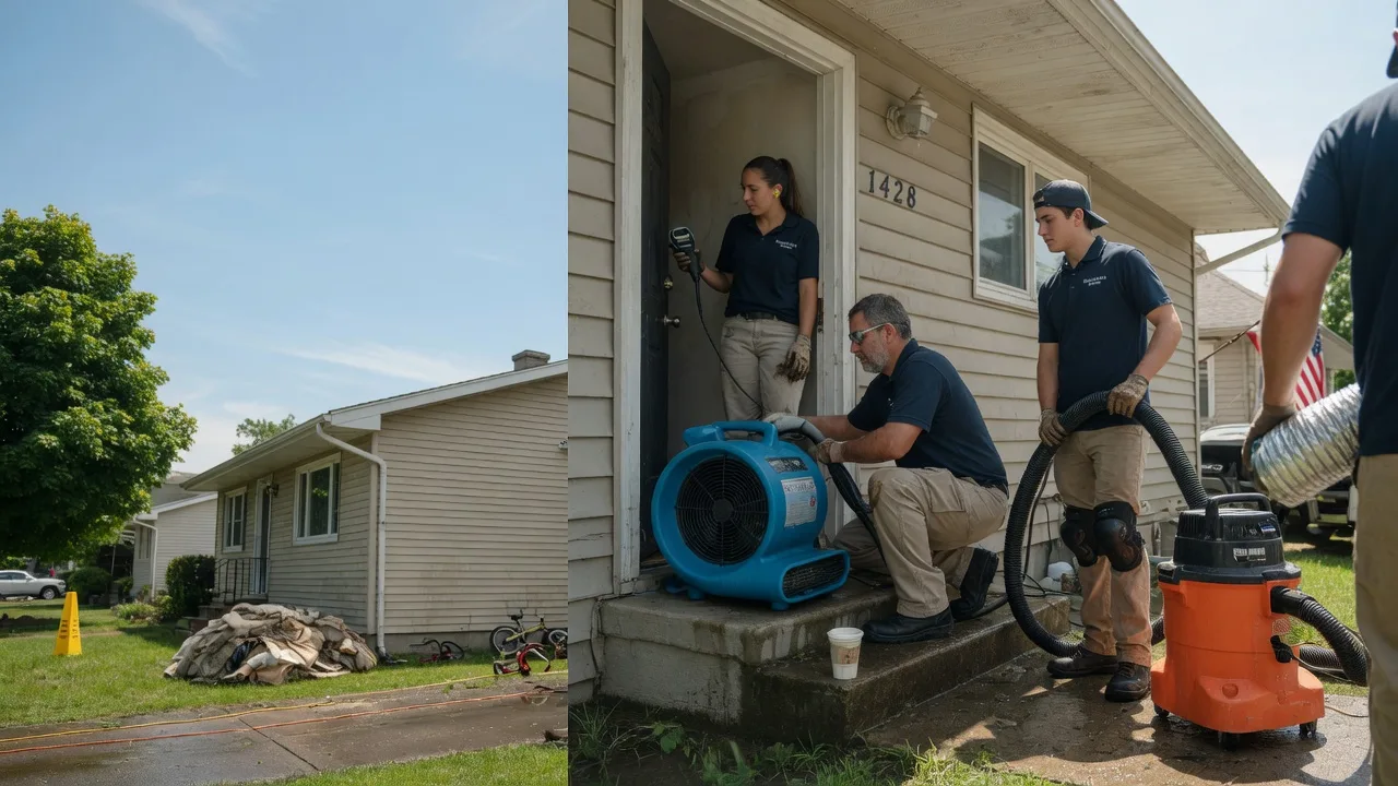 Water Damage Restoration in Kansasville, WI near me